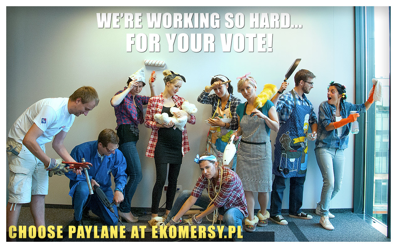 PayLane team - working hard for the ekomers award